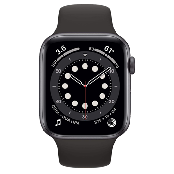 ساعت هوشمند اپل سری 6 مدل Aluminum Case 44mm