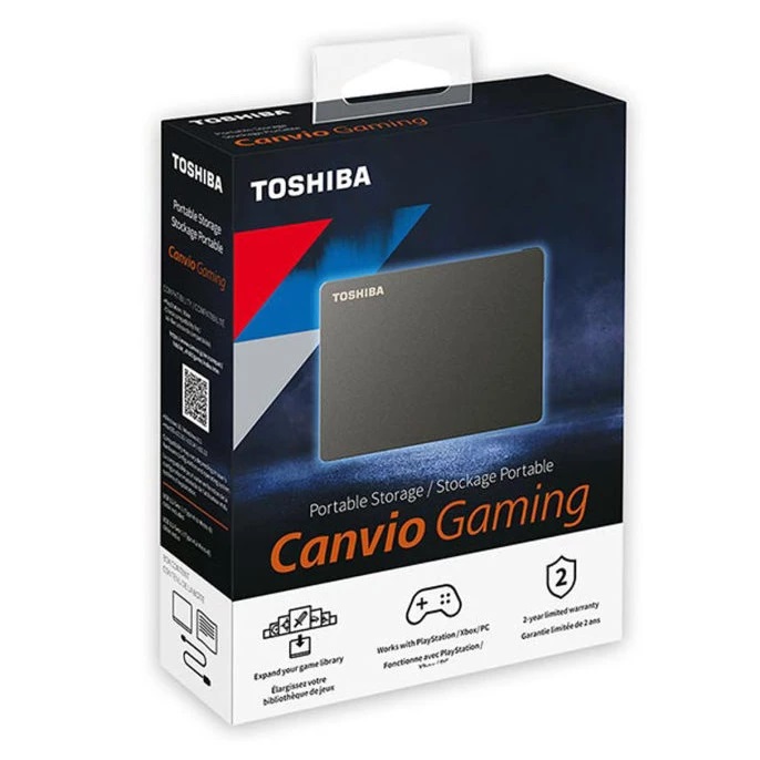هارد اکسترنال توشیبا مدل Canvio Gaming ظرفیت 4 ترابایت